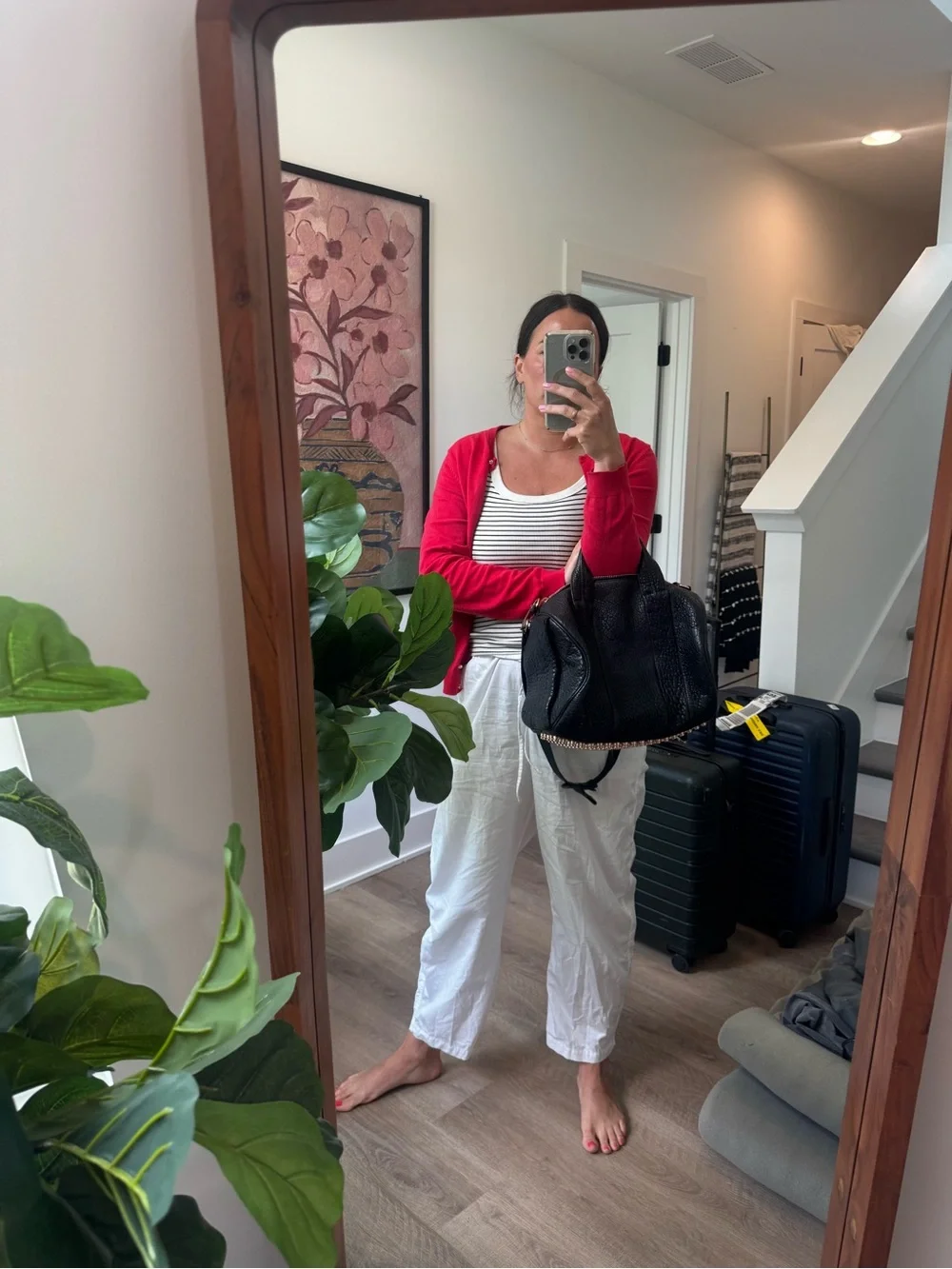 Alexander Wang structured satchel